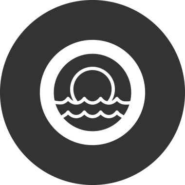 Lomboz. Web simgesi basit illüstrasyon 