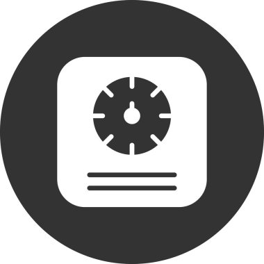 Modern ölçeklerin vektör illüstrasyonu