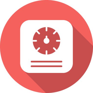 Modern ölçeklerin vektör illüstrasyonu