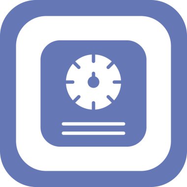 Modern ölçeklerin vektör illüstrasyonu