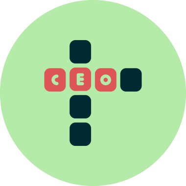 Scrabble modern simgesinin vektör çizimi