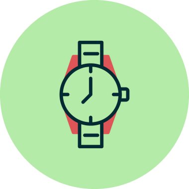 Kol saati. Web simgesi basit tasarım