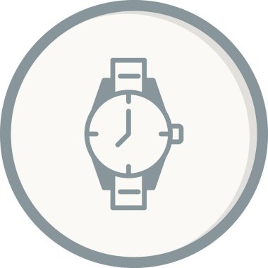 Kol saati. Web simgesi basit tasarım