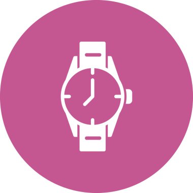 Kol saati. Web simgesi basit tasarım