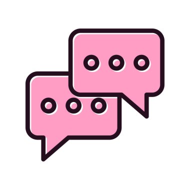 Konuşma baloncukları, sohbet web simgesi 