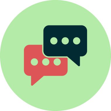 Konuşma baloncukları, sohbet web simgesi 