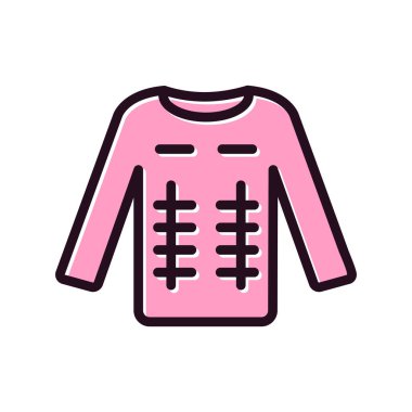 Süveter ikonu. özet vektör illüstrasyonu.