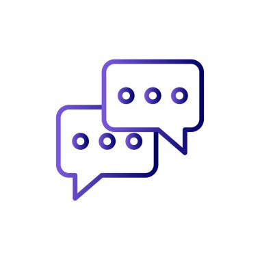 Konuşma baloncukları, sohbet web simgesi 