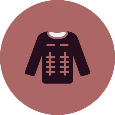 Süveter ikonu. özet vektör illüstrasyonu.