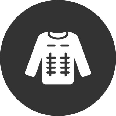 Süveter ikonu. özet vektör illüstrasyonu.