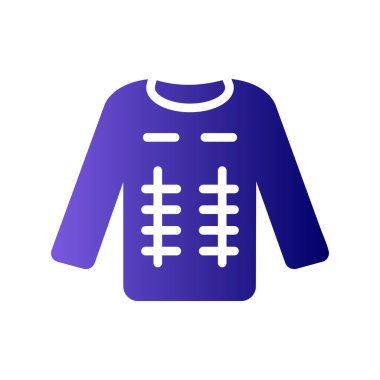 Süveter ikonu. özet vektör illüstrasyonu.