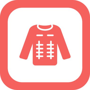 Süveter ikonu. özet vektör illüstrasyonu.