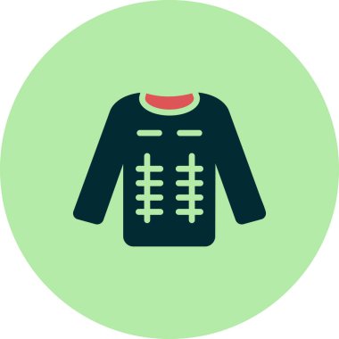 Süveter ikonu. özet vektör illüstrasyonu.