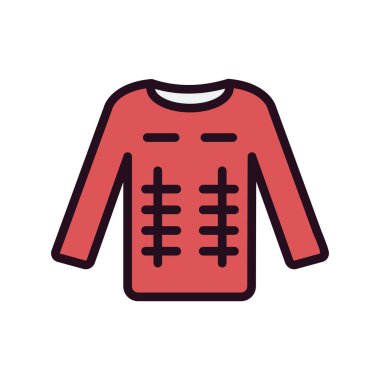 Süveter ikonu. özet vektör illüstrasyonu.