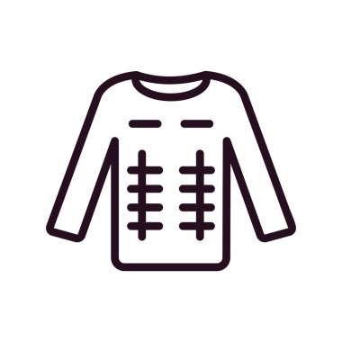 Süveter ikonu. özet vektör illüstrasyonu.