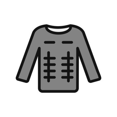 Süveter ikonu. özet vektör illüstrasyonu.