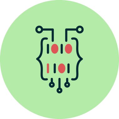 seo modern simgesinin vektör illüstrasyonu