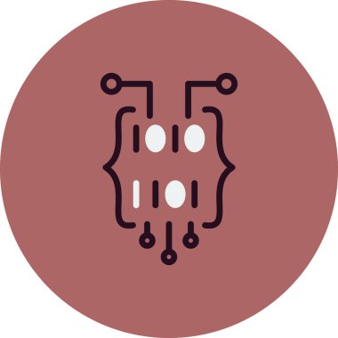 İkili Kod Ağ simgesi 