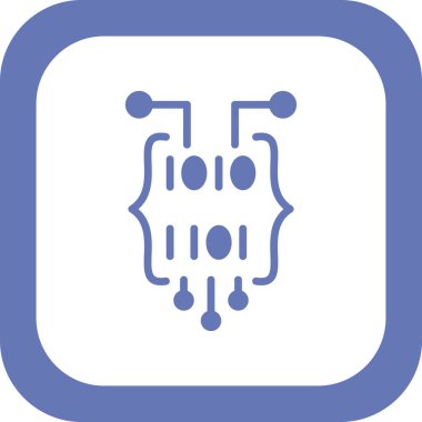 İkili Kod Ağ simgesi 