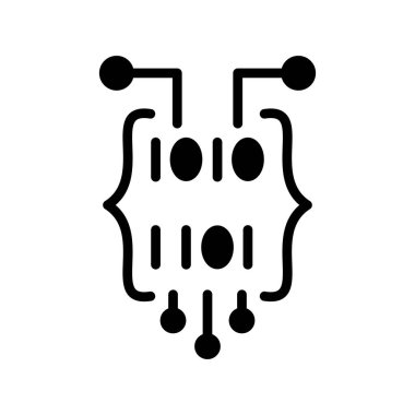 İkili Kod Ağ simgesi 