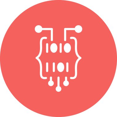 İkili Kod Ağ simgesi 