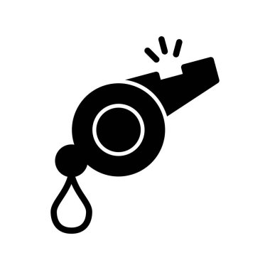 Islık çal. Web simgesi basit tasarım