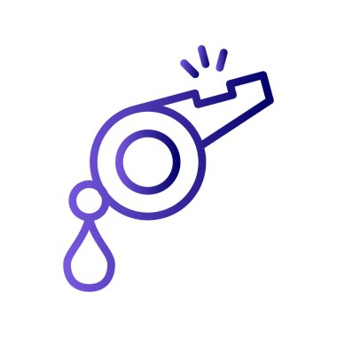 Islık çal. Web simgesi basit tasarım