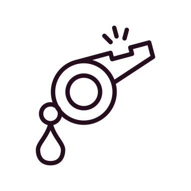 Islık çal. Web simgesi basit tasarım