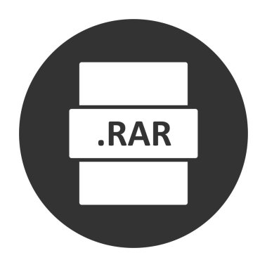 dosya biçimi simgesi, basit vektör illüstrasyon tasarımı