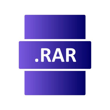 dosya biçimi simgesi, basit vektör illüstrasyon tasarımı