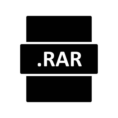 dosya biçimi simgesi, basit vektör illüstrasyon tasarımı