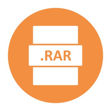 dosya biçimi simgesi, basit vektör illüstrasyon tasarımı