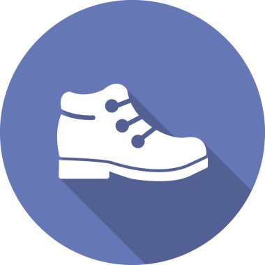 Çizme çizgisi simgesi düz biçim vektörü