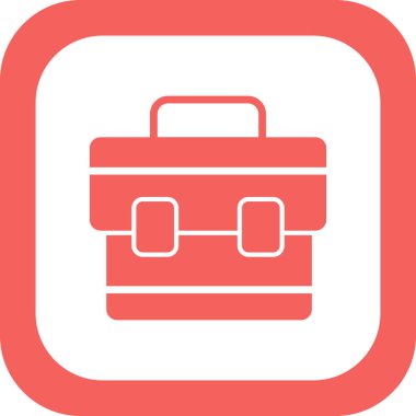 evrak çantası simgesi vektör illüstrasyon tasarımı