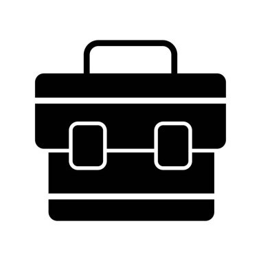 evrak çantası simgesi vektör illüstrasyon tasarımı