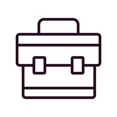 evrak çantası simgesi vektör illüstrasyon tasarımı