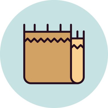 Battaniye ağ simgesi vektör illüstrasyonu 