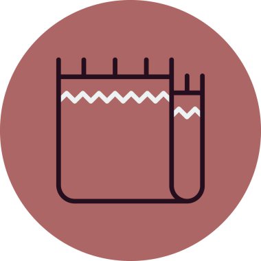 Battaniye ağ simgesi vektör illüstrasyonu 