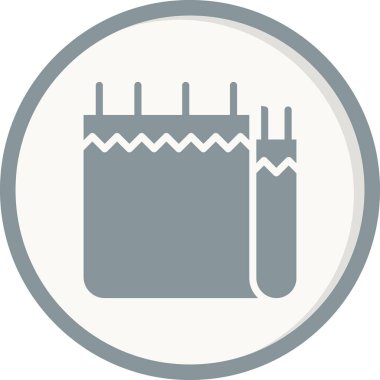 Battaniye ağ simgesi vektör illüstrasyonu 