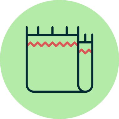 Battaniye ağ simgesi vektör illüstrasyonu 