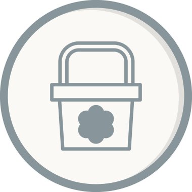 Kova kutsal kişilerin resmi, vektör çizim