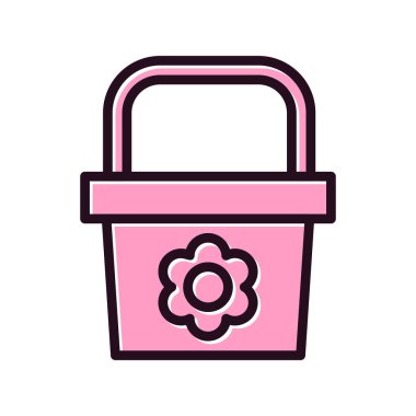 Kova kutsal kişilerin resmi, vektör çizim