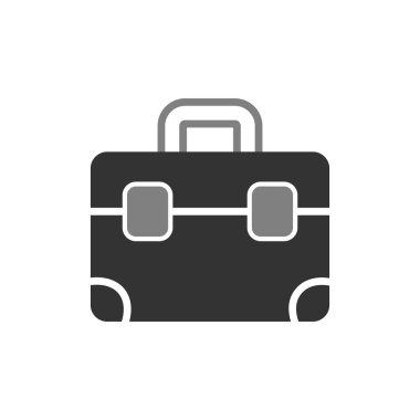 evrak çantası simgesi vektör illüstrasyon tasarımı