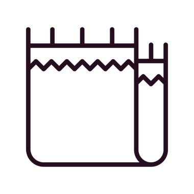 Battaniye ağ simgesi vektör illüstrasyonu 