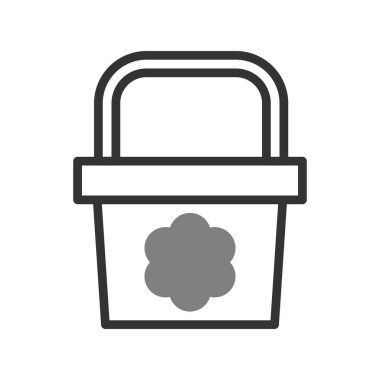 Kova kutsal kişilerin resmi, vektör çizim