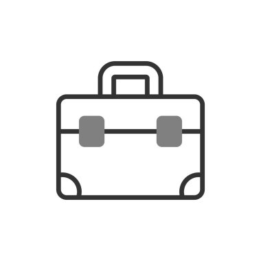 evrak çantası simgesi vektör illüstrasyon tasarımı