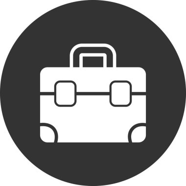 evrak çantası simgesi vektör illüstrasyon tasarımı