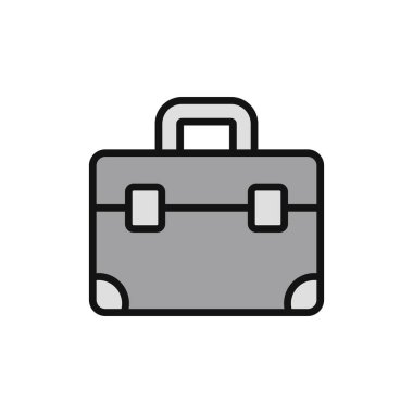 evrak çantası simgesi vektör illüstrasyon tasarımı