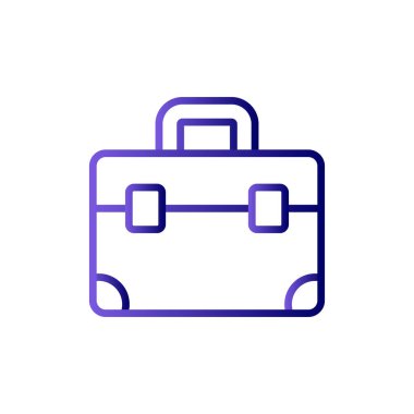 evrak çantası simgesi vektör illüstrasyon tasarımı