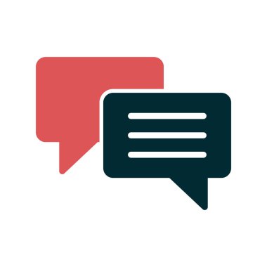 vector icon of Chat, web dialogue notification